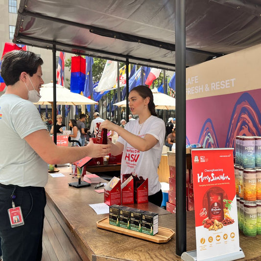 Expanding Global Presence: Korea Ginseng Corp. Leads in Guerrilla Marketing From New York Times Square and Rockefeller Center to LA Street Fair, Taking the Lead in Capturing the U.S. Herbal Market 